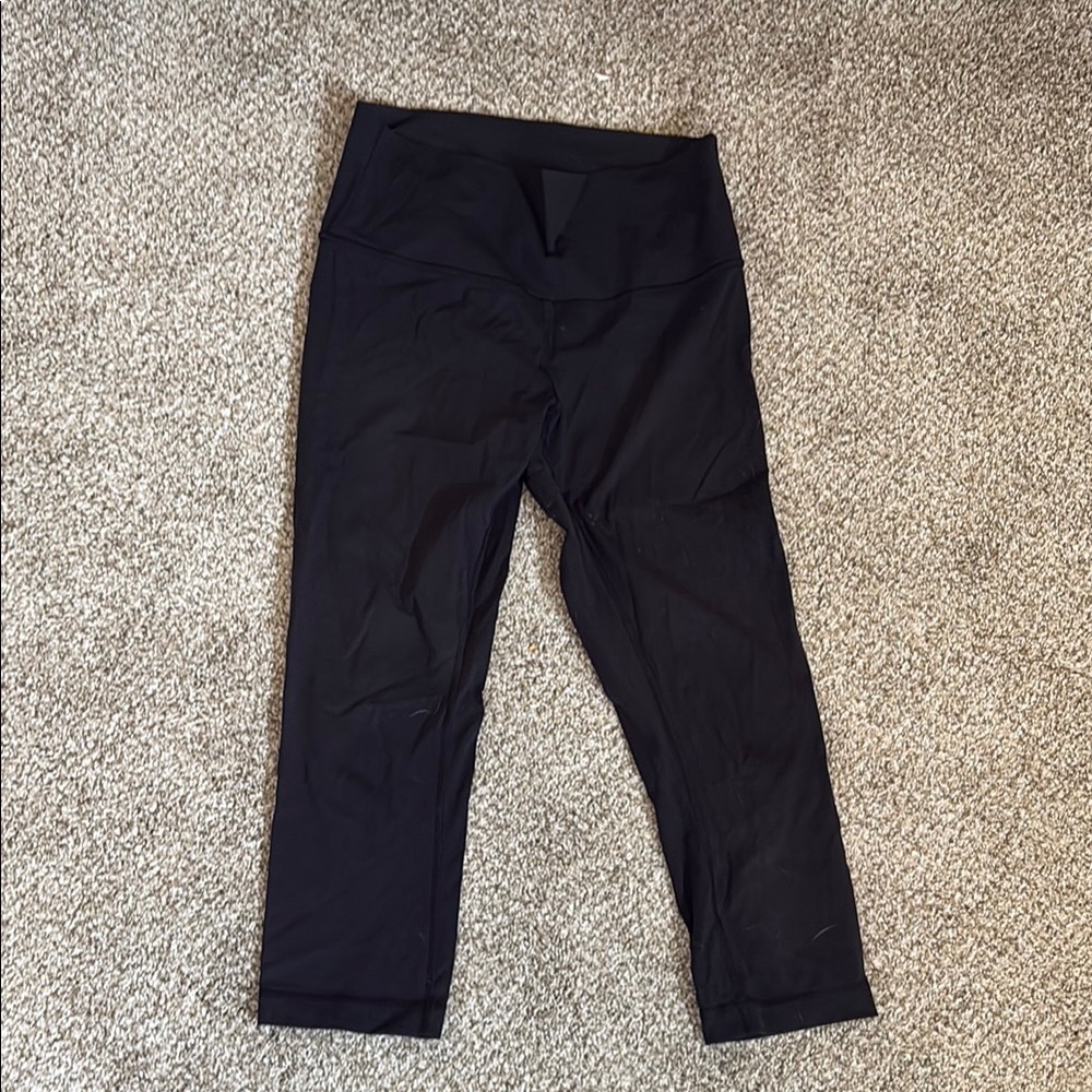 Lululemon Athletica Black Capris